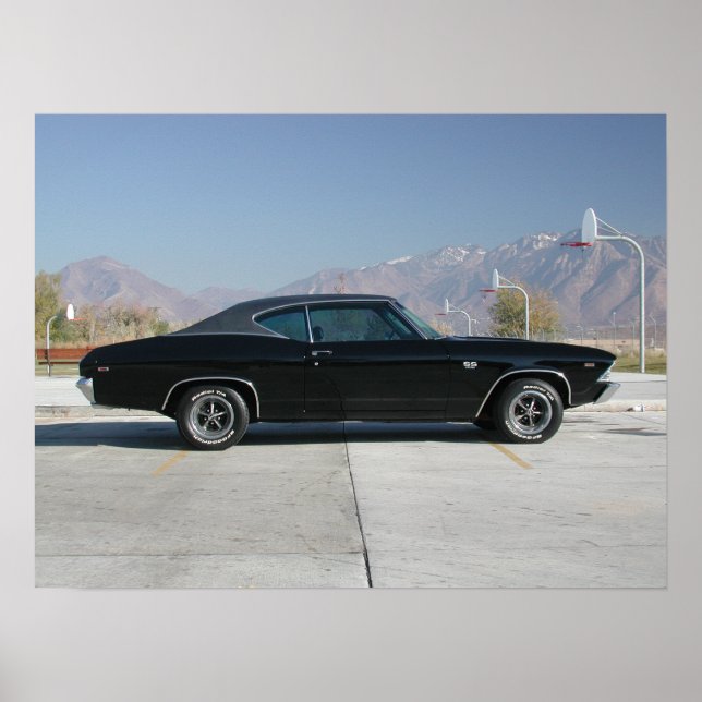 Póster Chevelle SS Chevrolet 1969 (Frente)