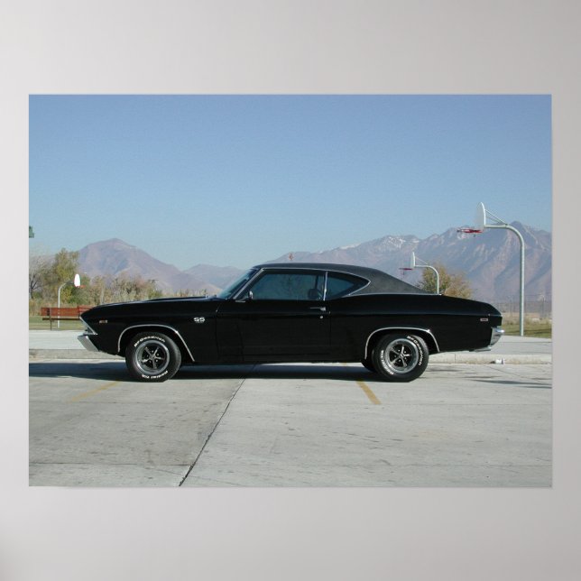 Póster Chevelle SS Chevrolet 1969 (Frente)