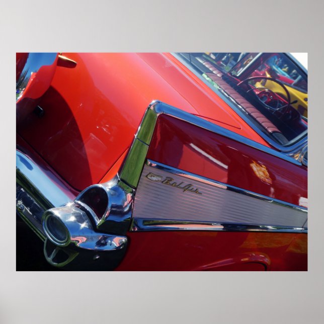 Póster Chevrol** Belair, 1957 (Frente)