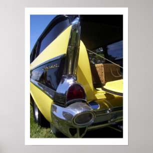 Póster Chevrolet 1950s