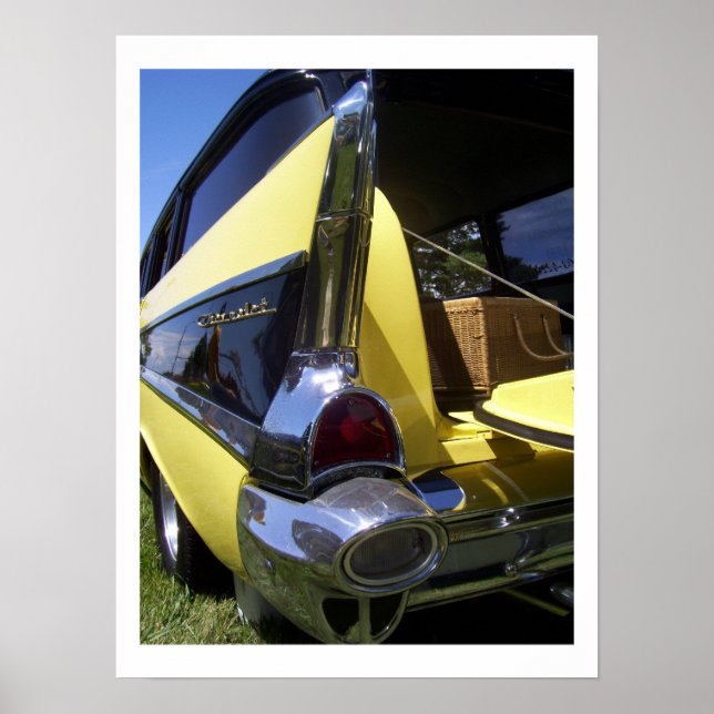 Póster Chevrolet 1950s (Frente)