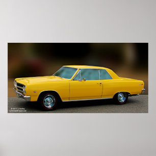 Póster Chevrolet 1965 Chevelle SS327