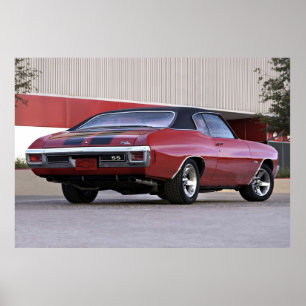 Póster Chevrolet 1970 Chevelle SS