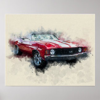 Póster Chevrolet Camaro