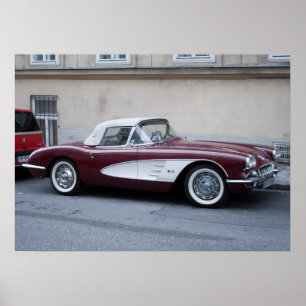 Póster Chevrolet Corvette