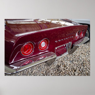 Póster Chevrolet Corvette