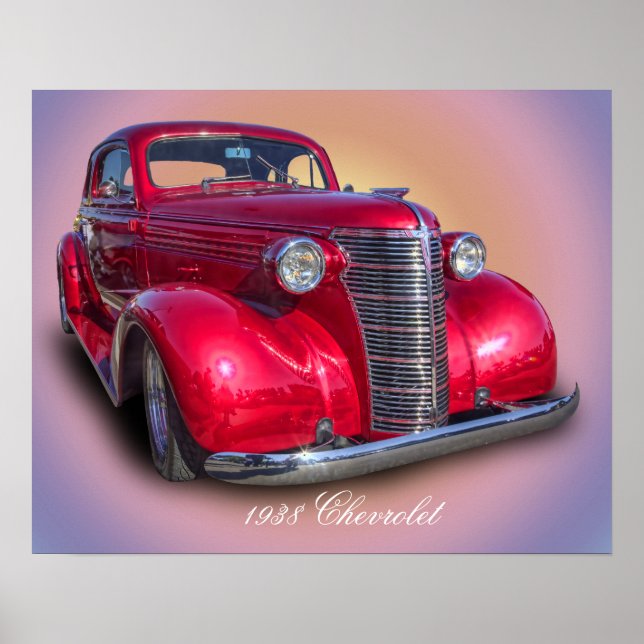 PÓSTER CHEVROLET DE 1938 (Frente)