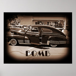 Póster Chevrolet Fleetline Lowrider Bomb