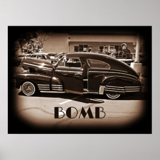 Póster Chevrolet Fleetline Lowrider Bomb