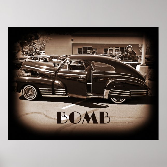 Póster Chevrolet Fleetline Lowrider Bomb (Frente)