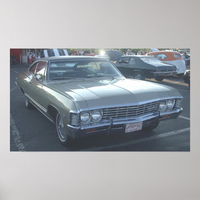 Póster Chevrolet Impala 1967 (Frente)