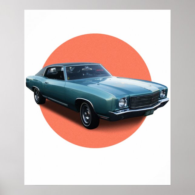 Póster Chevrolet Monte Carlo (Frente)
