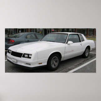 Póster Chevrolet Montecarlo SS 1986