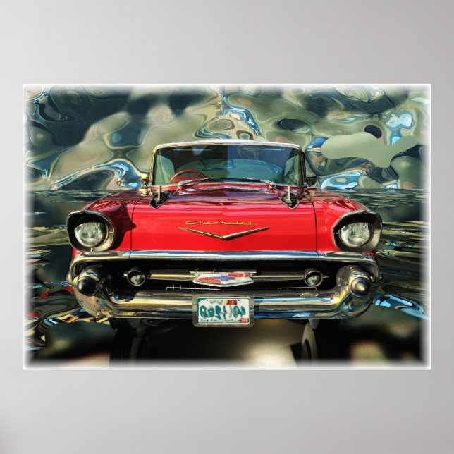 Póster Chevy57Front (Frente)