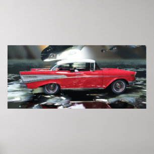 Póster Chevy 1957