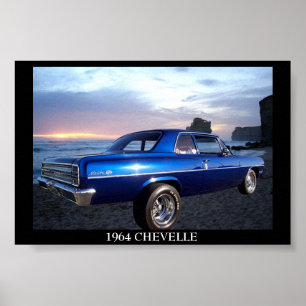 Póster Chevy 1964 Chevelle