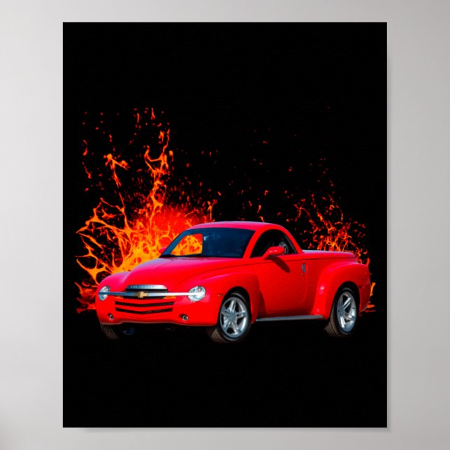 Póster Chevy 2004 Chevy Ssr  (Frente)