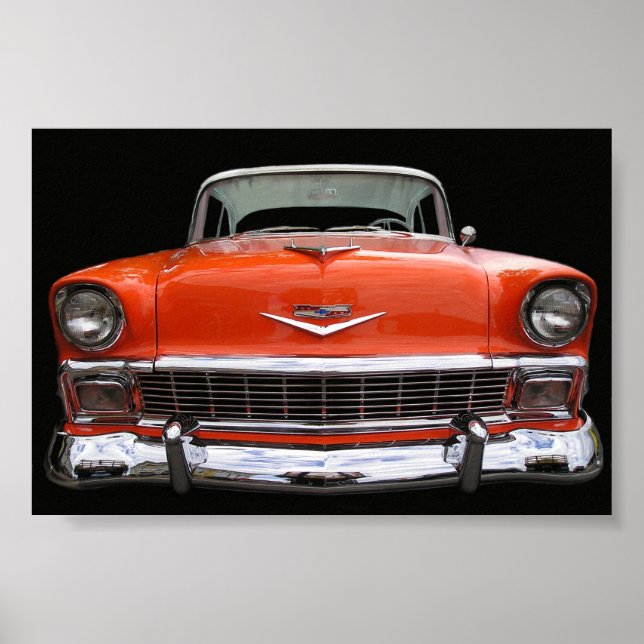 PÓSTER CHEVY DE 1956 (Frente)