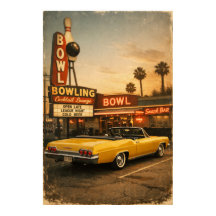 Chevy en la bolera - Vintage