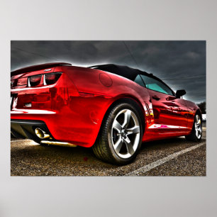 Póster Chevy magnífico Camaro