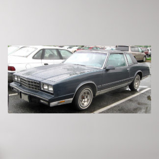 Póster Chevy Monte Carlo 1982
