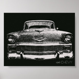 PÓSTER CHEVY SKETCH 1956