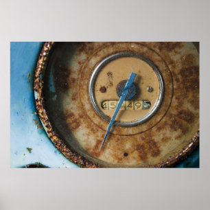 Póster Chevy Speedometer