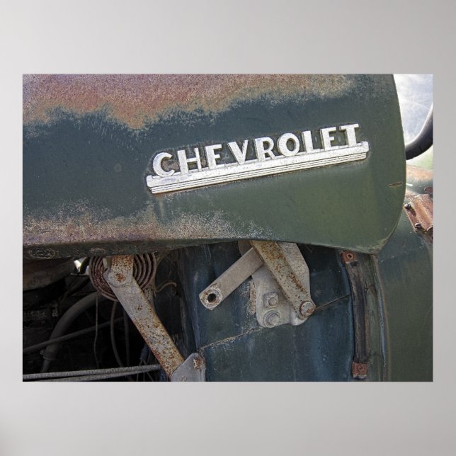 PÓSTER CHEVY TRUCK 1950 (Frente)