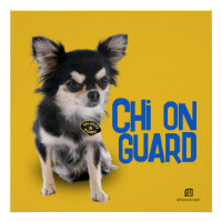 Chi on Guard - Seguridad Chihuahua - Personalizabl