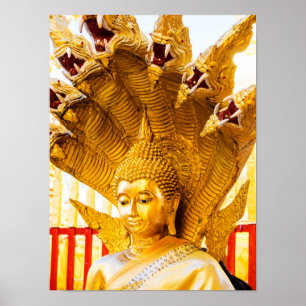 Póster Chiang Mai Watt Pra That Doi Suthep