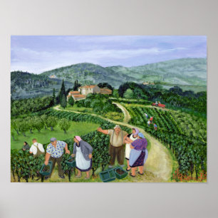 Póster Chianti Classico Villa Trasqua