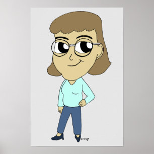 Póster chibi