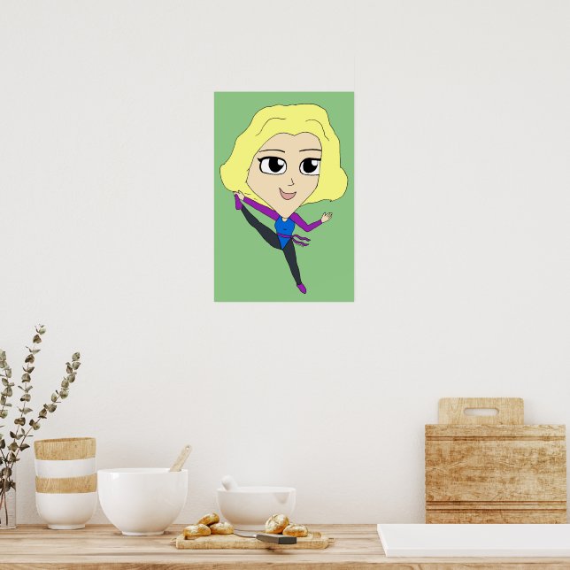 Póster chibi   (Cocina)