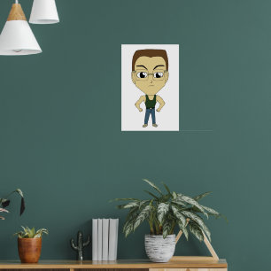 Póster chibi