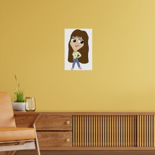 Póster chibi