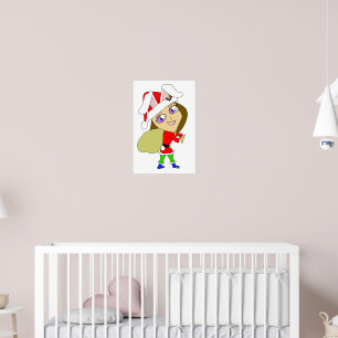 Póster chibi conejita