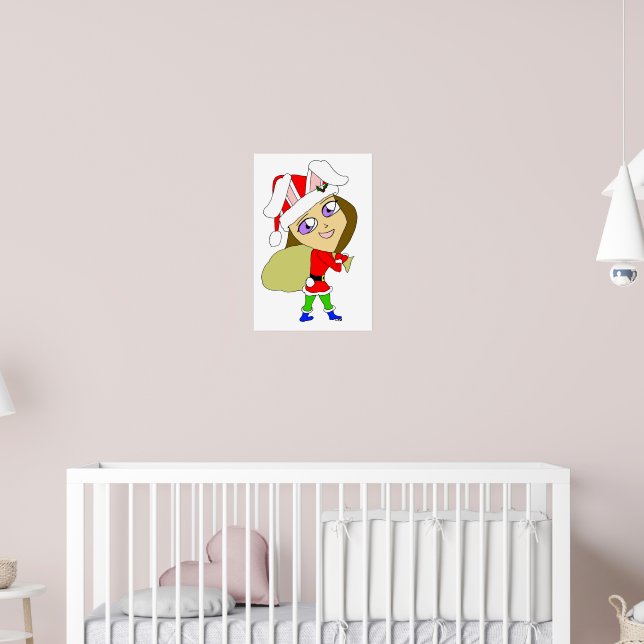 Póster chibi conejita (Guardería 2)