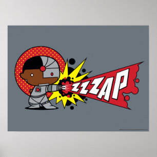 Póster Chibi Cyborg's Cybernetic Cannon