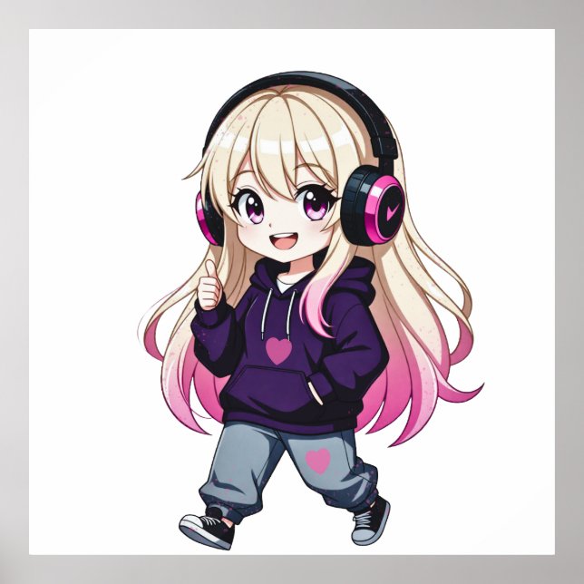 Póster Chibi Funny (Frente)