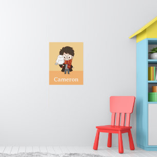 Póster Chibi HARRY POTTER™ y Hedwig