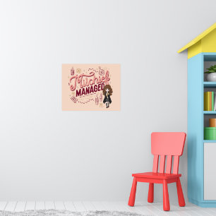 Póster Chibi Hermione "Mischief Managed"