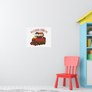 Póster Chibi HOGWARTS EXPRESS™ Ride