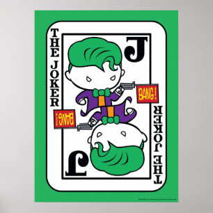 Póster Chibi Joker Play Card