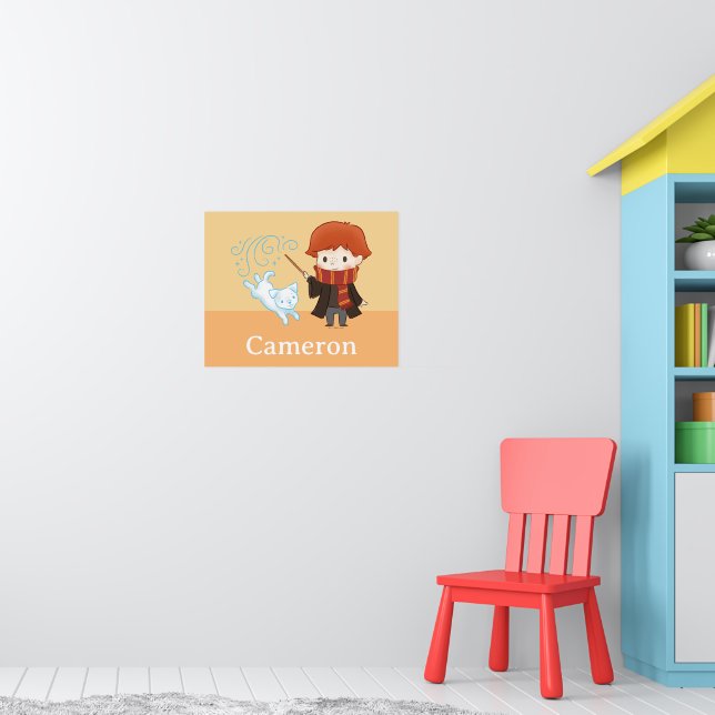 Póster Chibi Ron Weasley Patronus (Guardería 1)