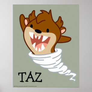 Póster Chibi Tornado TAZ™