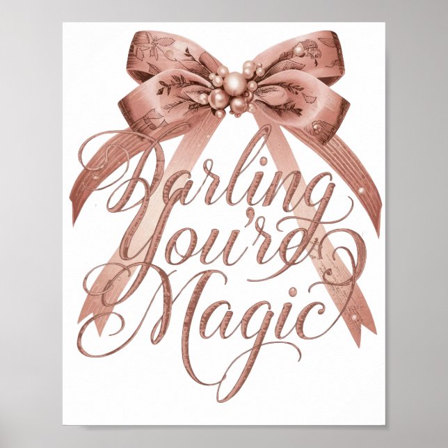 Póster Chic Self Love and Empowerment Message (Frente)