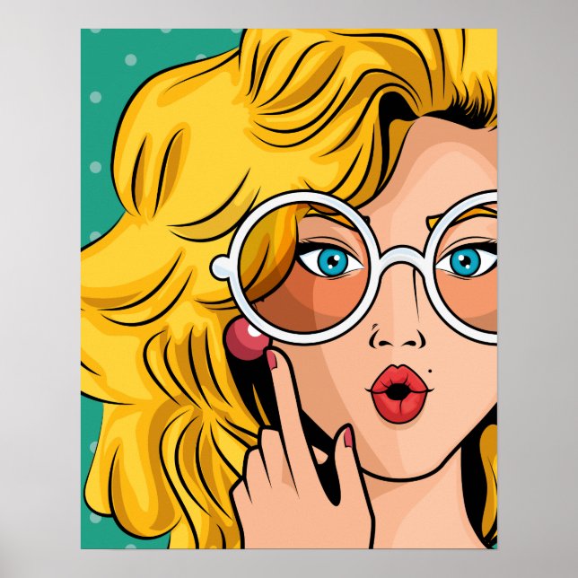 Póster Chica #1 (Frente)