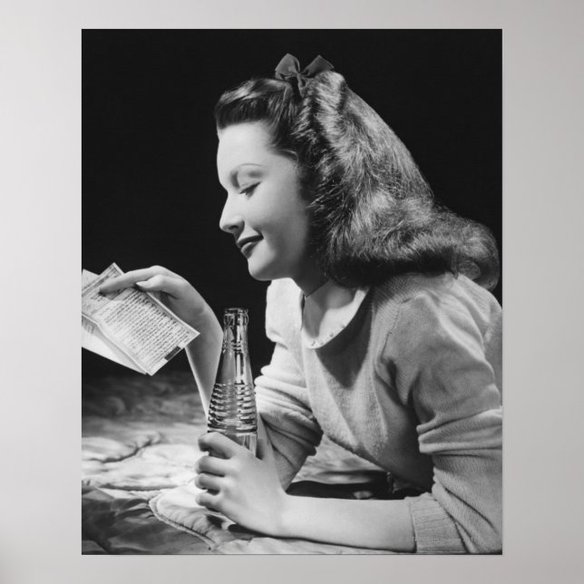 Póster Chica adolescente (Frente)