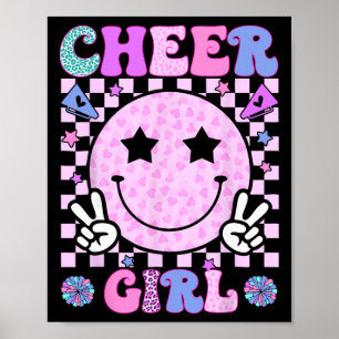 Póster Chica animadora genial animadoras porrista Mujeres