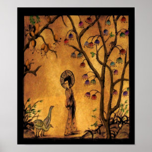 Póster Chica asiático ~ Imprimir / Poster